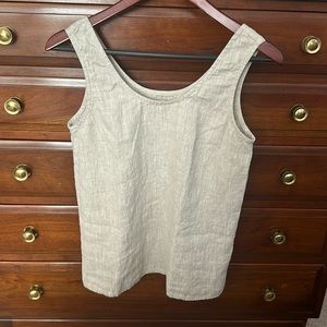 NotPERFECTLINEN Porto top NWT Small